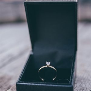 Exquisite White Gold Ring