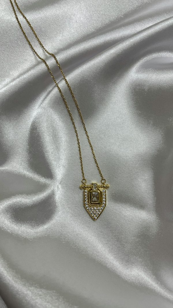 Timeless Diamond-Encrusted Necklace - Image 2