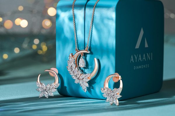 Delicate Platinum Earring