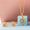Timeless Diamond-Encrusted Necklace